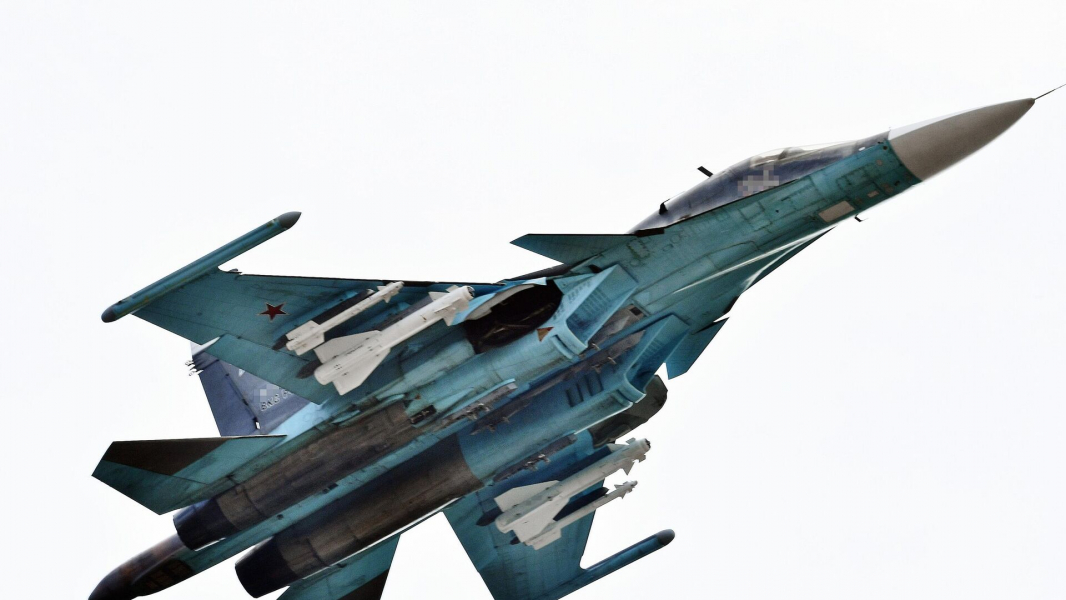 Су-34 ударил корректируемыми авиабомбами по опорнику ВСУ в курском приграничье